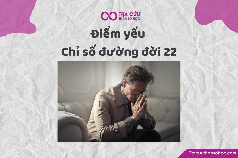 Điểm yếu của chỉ số đường đời 22