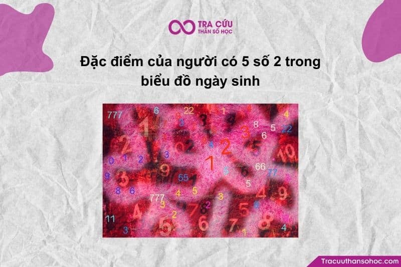 Con số 2 trong biểu đồ ngày sinh đại diện cho trực giác, sự nhạy cảm và tính kết nối.