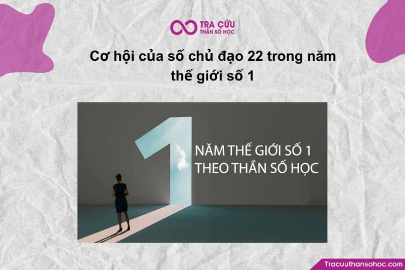 Cơ hội của số chủ đạo 22 trong năm thế giới số 1