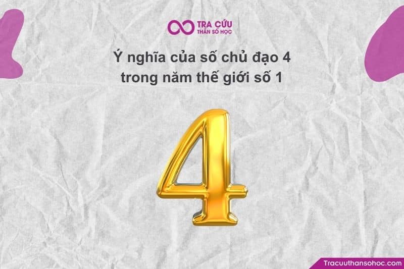 Sự kết hợp giữa Số chủ đạo 4 và Năm thế giới số 1 tạo nên một bản giao hưởng giữa sự kiên cố và sự đột phá.